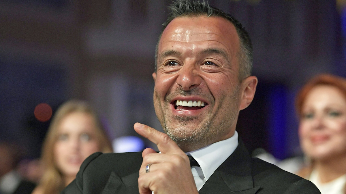 Jorge Mendes at the Globe Soccer Wards.