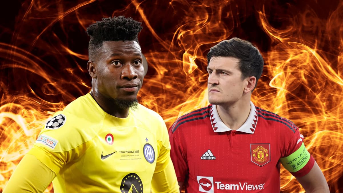 Andre Onana, Harry Maguire, Man Utd, 2023/24