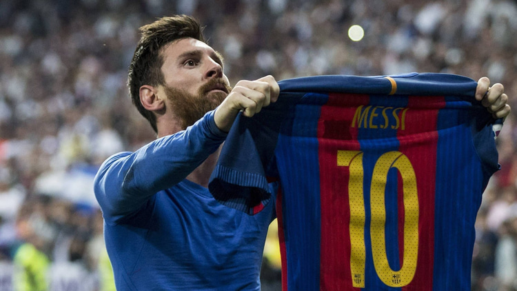 Lionel Messi at Barcelona
