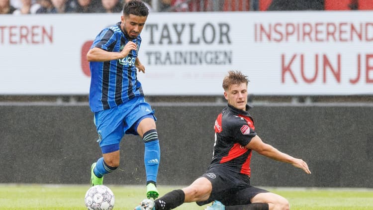 Naci Ünüvar wist al 24 keer te scoren voor Jong Ajax