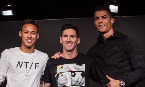 Neymar, Lionel Messi, Cristiano Ronaldo