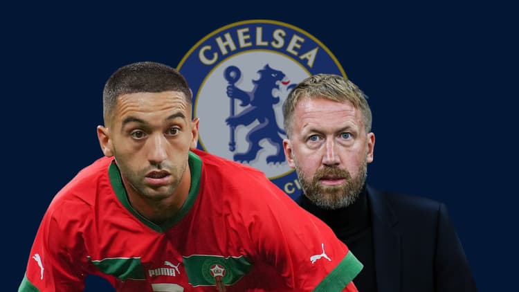 Ziyech is barely playing under Potter