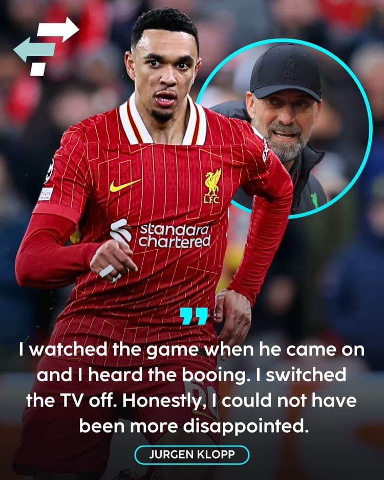 Jurgen Klopp on Trent Alexander-Arnold