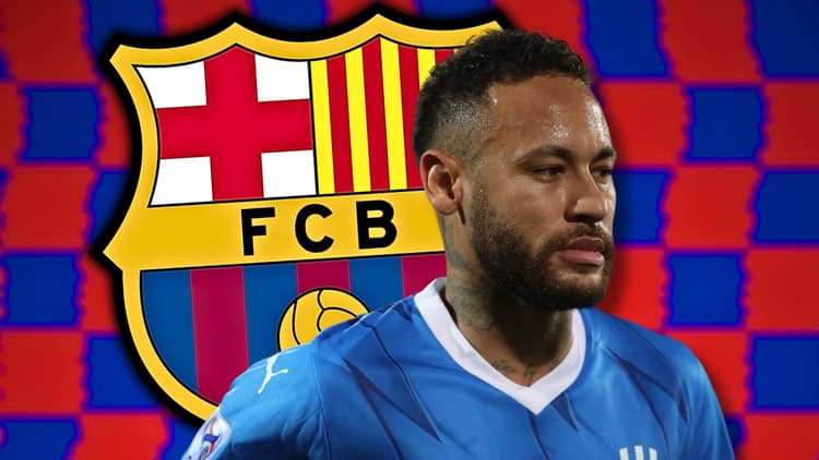Neymar is linked with Barcelona