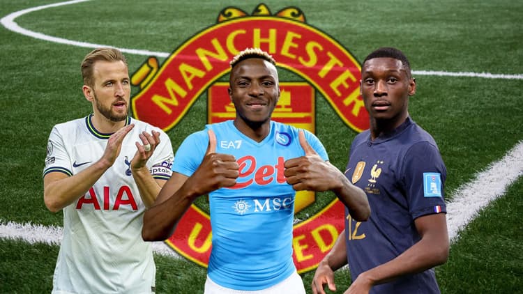 Man Utd's striker targets