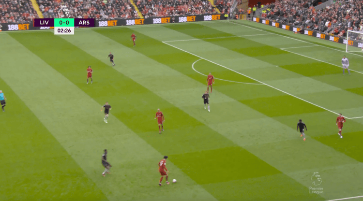 Ibrahima Konate impressed against Arsenal