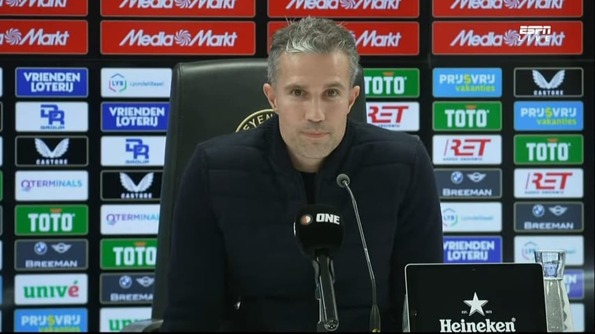 Robin van Persie, Persconferentie
