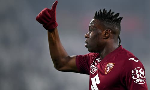 Wilfried Singo in action for Torino.