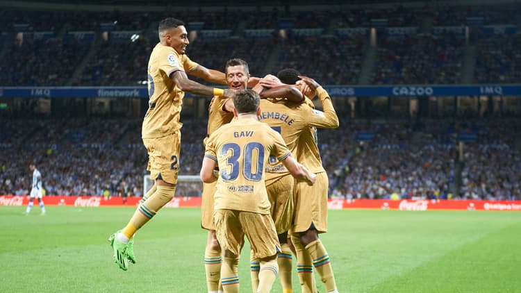 Dembele and Raphinha are ahead of Fati