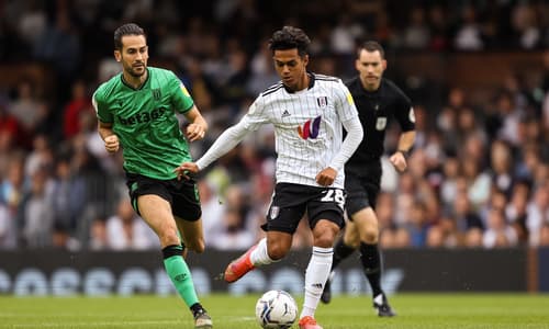 Fulham's Fabio Carvalho, a target for Real Madrid