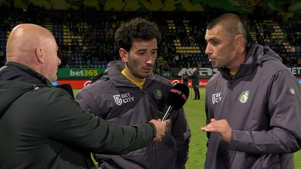 Burak Yilmaz, Oguzhan Özyakup, Fortuna Sittard 2021/22, Printscreen ESPN