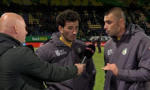 Burak Yilmaz, Oguzhan Özyakup, Fortuna Sittard 2021/22, Printscreen ESPN