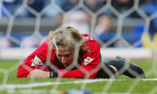 Manchester United forward Diego Forlan