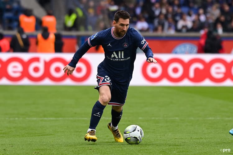 Messi scored only four goals in Ligue 1 last season 