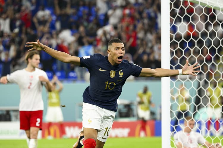 Mbappe put Denmark to the sword