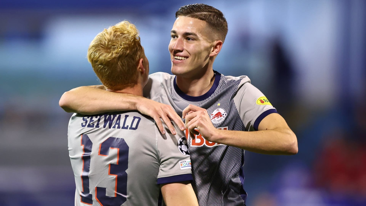 Luca Sucic, Red Bull Salzburg, 2022/23