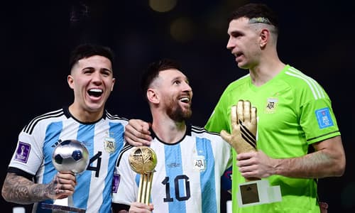 Enzo Fernandez, Lionel Messi, Emi Martinez, Argentina, World Cup, 2022
