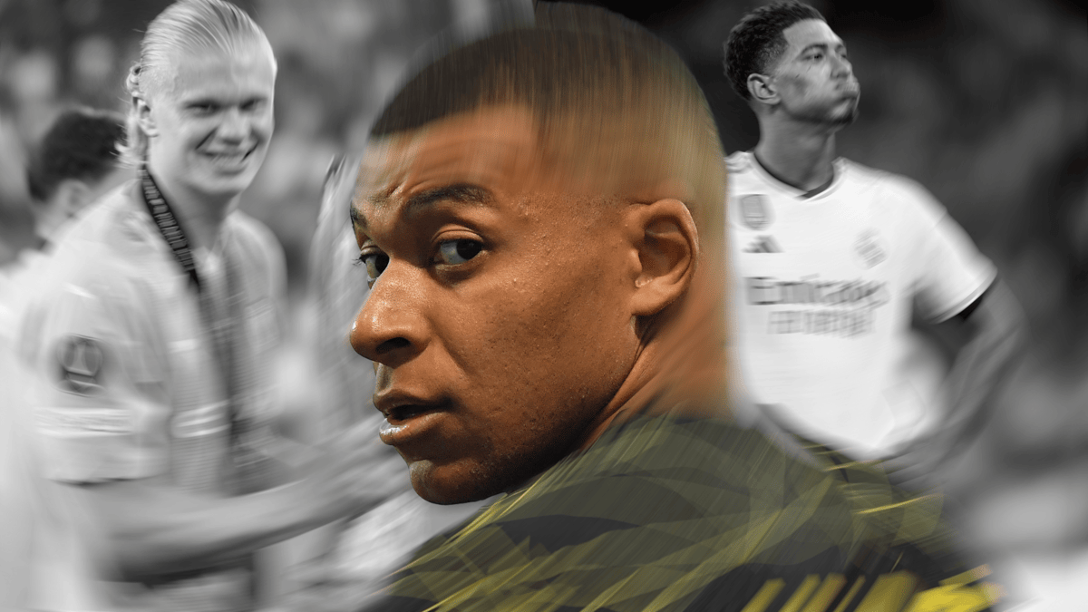 Kylian Mbappe, Jude Bellingham, Erling Haaland