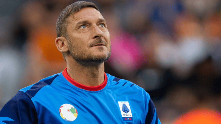 Francesco Totti was Roma's number 10