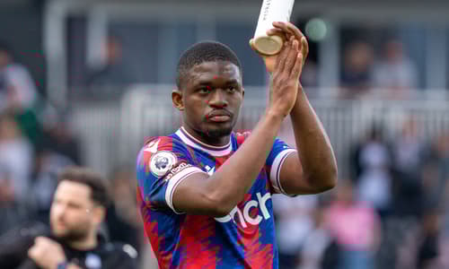 Crystal Palace midfielder Cheick Doucoure.