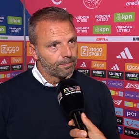 Maurice Steijn reageert op vragen over houdbaarheid van zijn positie als trainer van Ajax