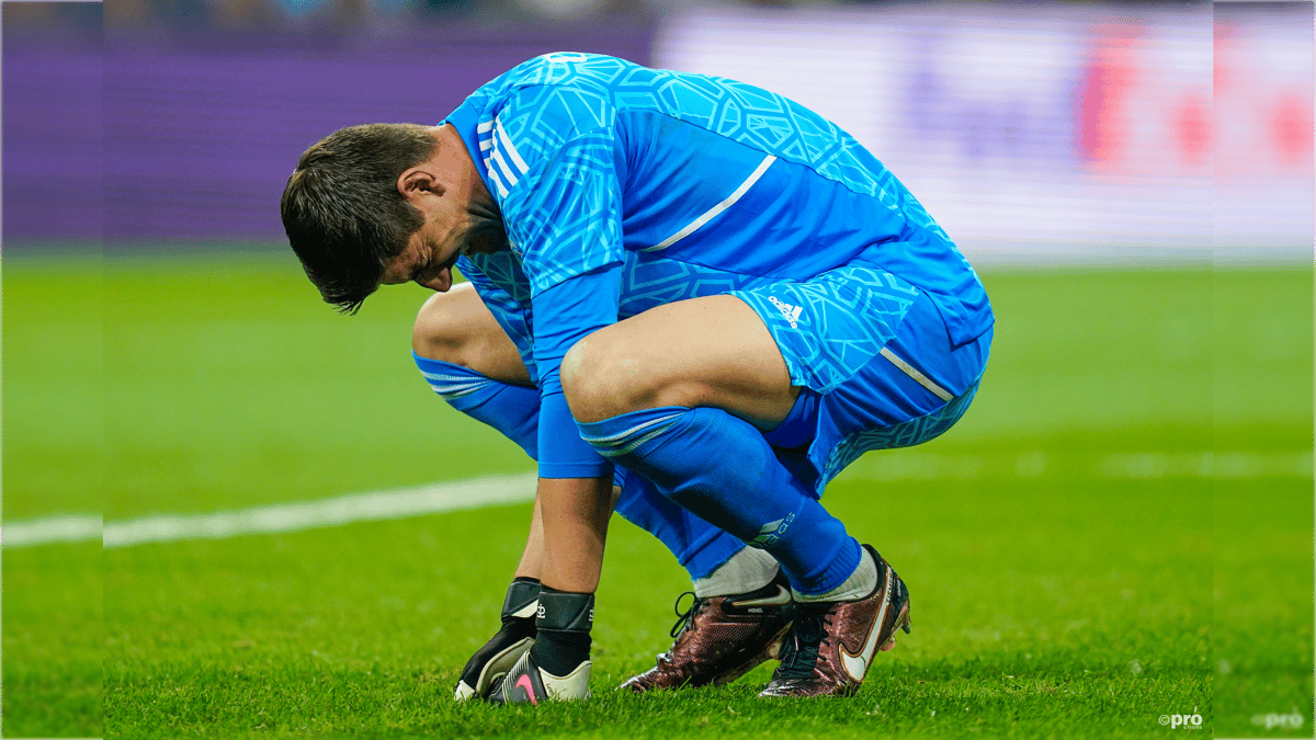 Courtois suffers ACL injury