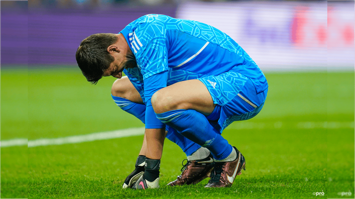 Courtois suffers ACL injury