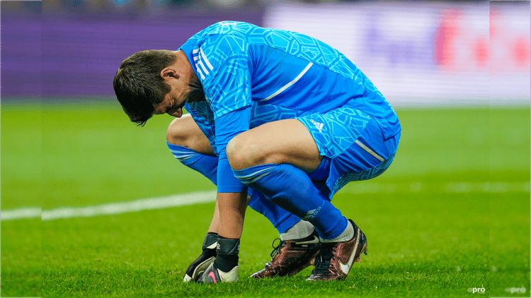 Thibaut Courtois suffered a massive injury blow