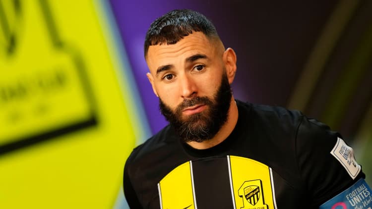 2022 Ballon d'Or winner Karim Benzema is in the top 10.