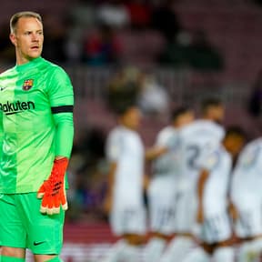 Desperate Koeman on the brink as Araujo saves Barca’s blushes