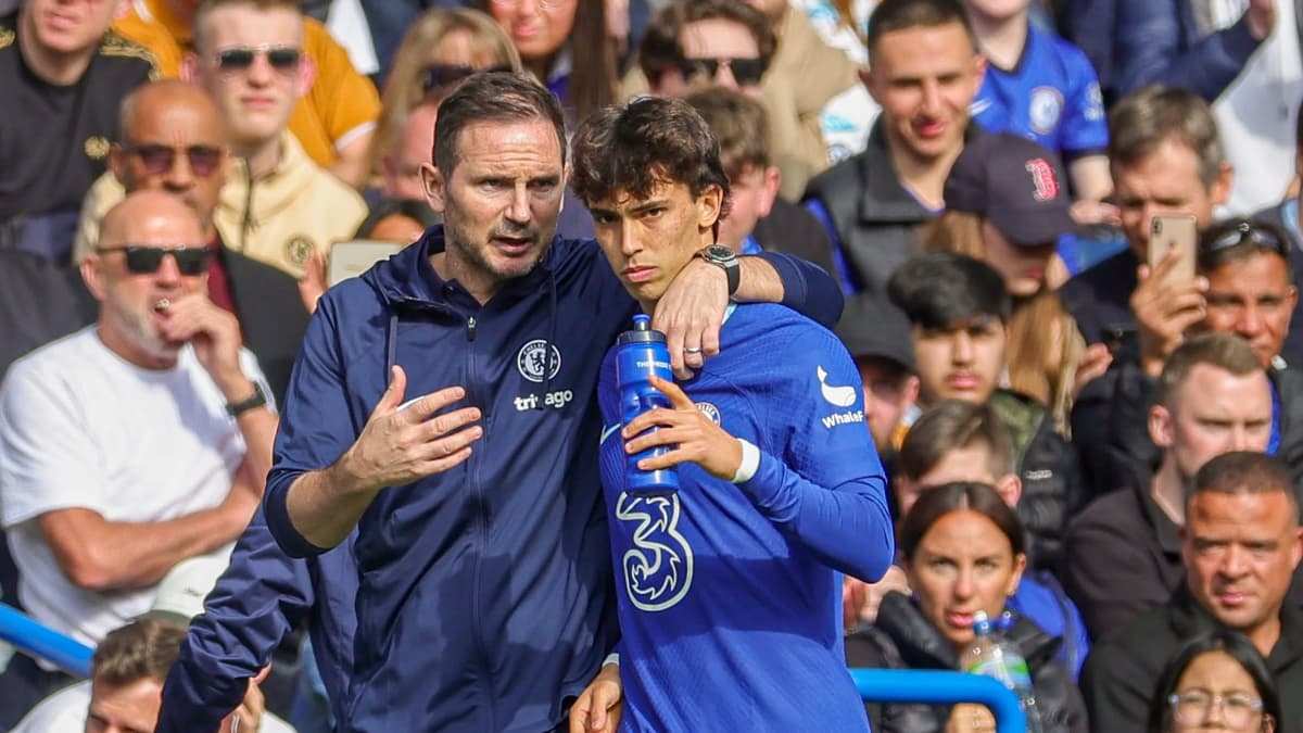 Joao Felix and Frank Lampard, Chelsea