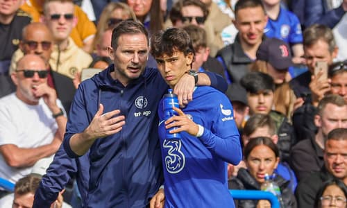 Joao Felix and Frank Lampard, Chelsea