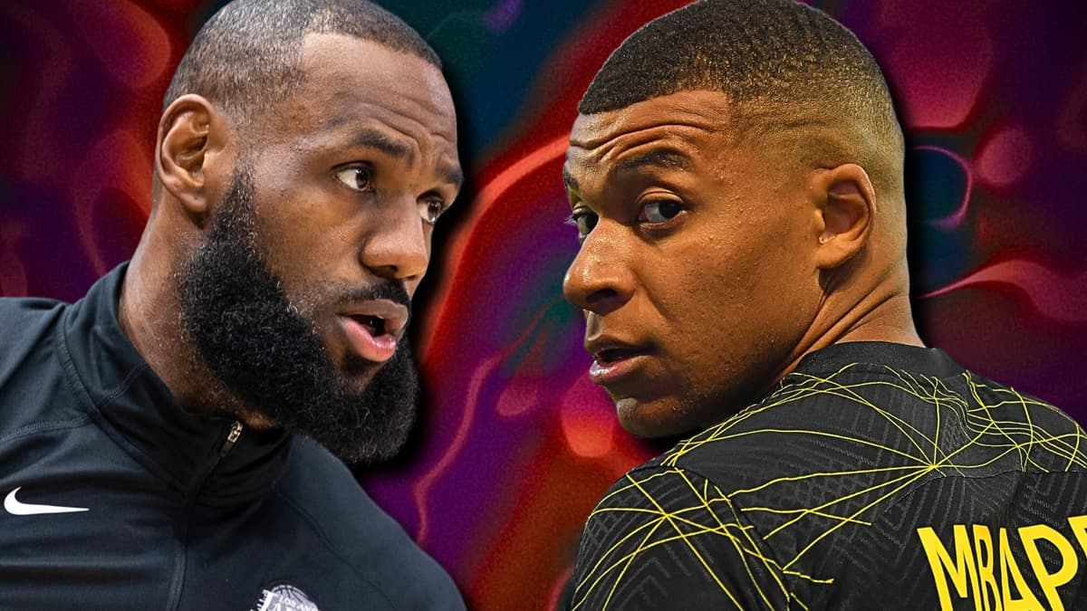 Lebron James, Kylian Mbappe, NBA