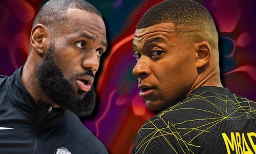 Lebron James, Kylian Mbappe, NBA