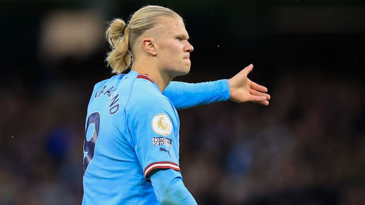 Haaland has scored 27 goals this season