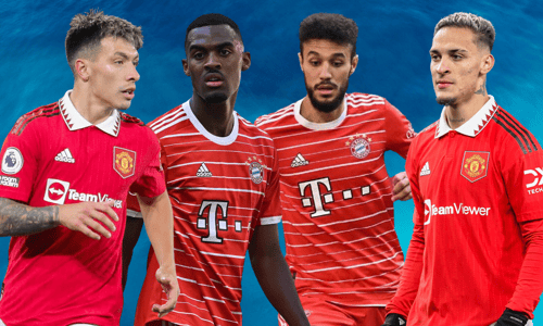 Lisandro Martinez, Ryan Gravenberch, Noussair Mazraoui, Antony