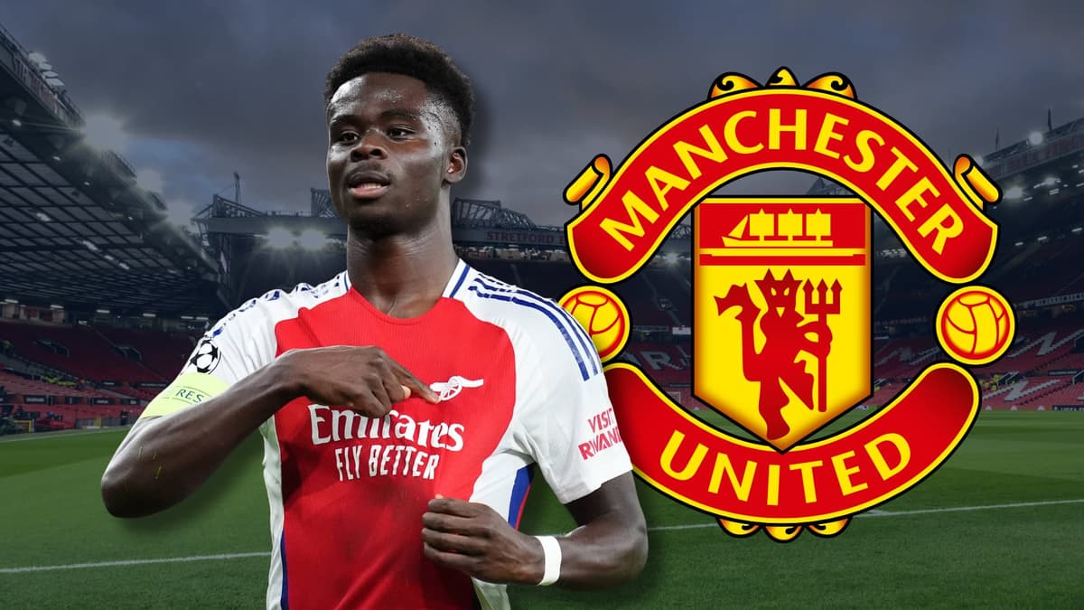 Bukayo Saka, Arsenal, Man Utd, 2024/25