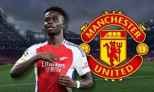 Bukayo Saka, Arsenal, Man Utd, 2024/25