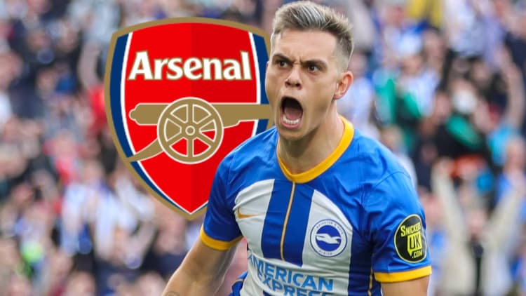 Arsenal signed Leandro Trossard from Brighton