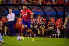 Ricardo Pepi playing for FC Dallas