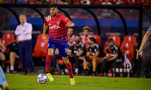 Ricardo Pepi playing for FC Dallas
