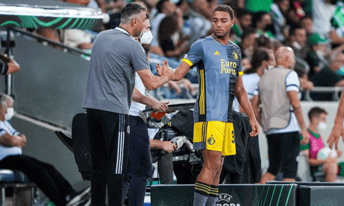 Cyriel Dessers, Marino Pusic, Feyenoord