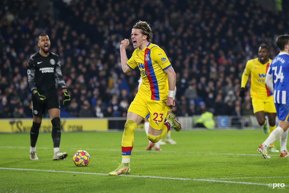Chelsea loanee, Conor Gallagher, Crystal Palace, 2021/22