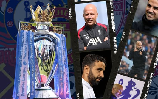 Premier League trophy, managers