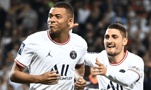 Kylian Mbappe, Marco Verratti