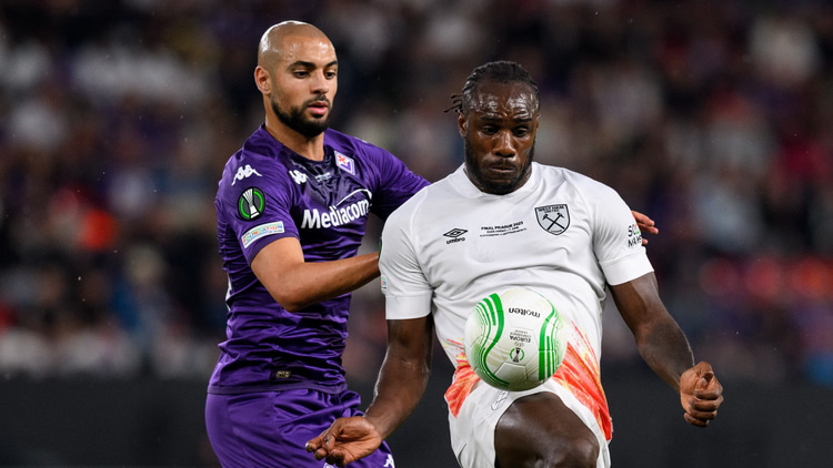 Michail Antonio and Man Utd target Sofyan Amrabat