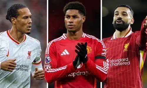 Van Dijk, Rashford, Salah