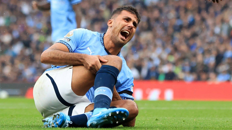 Rodri faces missing the rest of the season