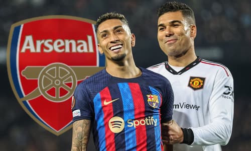 Raphinha, Casemiro, Barcelona, Man Utd