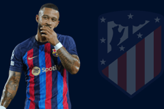 Memphis Depay, Atlético Madrid, 2022/23